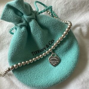 Return to Tiffany Heart Tag Bead Bracelet